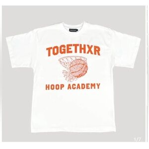 Togethxr Hoop Academy Shirt Adult Medium New